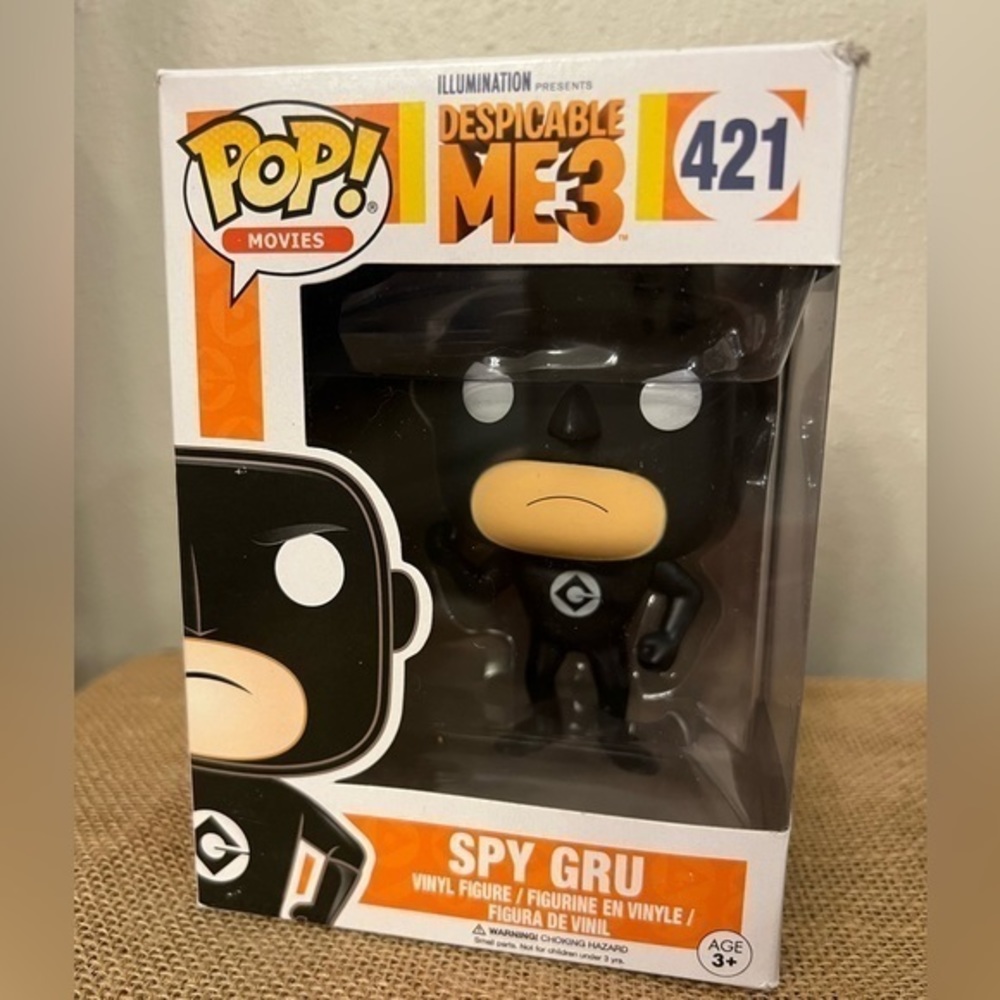 Funko Despicable Me 3 Spy Gru Collectible Vinyl Figure. New in box.
